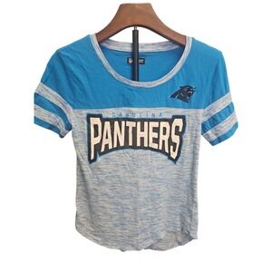 NFL Carolina Panthers team apparel, T-Shirt Football Jersey Tee‎ womans Medium